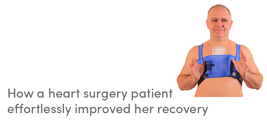 How a heart surgery patient effortlessly improved her recovery