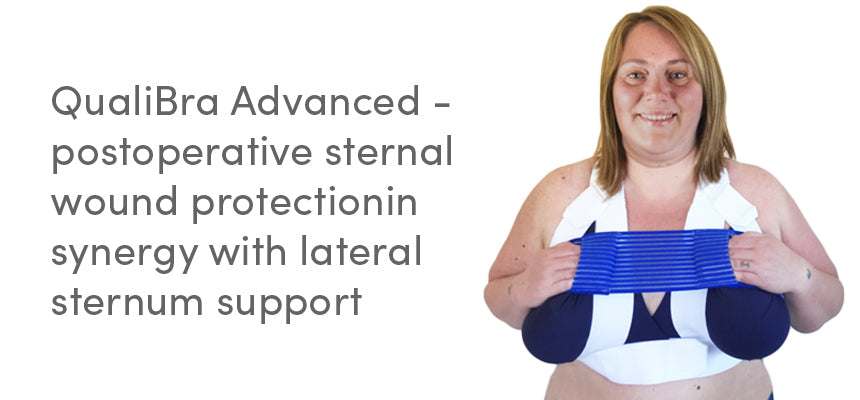 QualiBra Advanced - Postoperative sternal wound protection in synergy with lateral sternum support