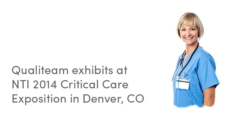 Qualiteam exhibits at NTI 2014 Critical Care Exposition in Denver, CO