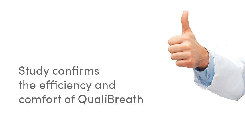 Study confirms the efficiency and comfort of QualiBreath